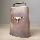 Western Cow Bell With Steer Head - Jones Peak